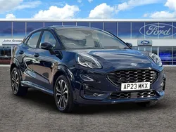 Blue Used 2023 Ford Puma Gen-E ST-Line Hatchback | £16,495 (Fair price)