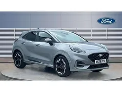 Silver New 2025 Ford Puma ST-Line X SUV | £24,420 (Expensive)