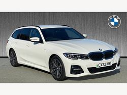 White Used 2022 BMW 320 M Sport Estate | £28,999 (Fair price)
