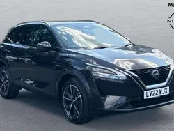 Black Used 2022 Nissan Qashqai Tekna SUV | £22,774 (A bit pricey)
