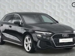 Black Used 2023 Audi A3 S-Line Hatchback | £22,050 (Fair price)
