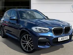 Blue Used 2019 BMW X3 M Sport SUV | £24,806 (Fair price)