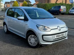 Silver Used 2014 VW up! Move Hatchback | £6,491 (Fair price)