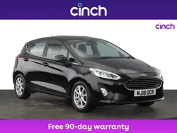 Black Used 2018 Ford Fiesta Zetec Hatchback | £8,499 (Fair price)