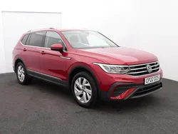 Red Used 2022 VW Tiguan Allspace Life SUV | £22,699 (Good price)