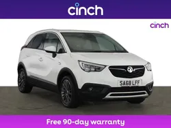White Used 2018 Vauxhall Crossland X Ultimate SUV | £9,549 (Fair price)