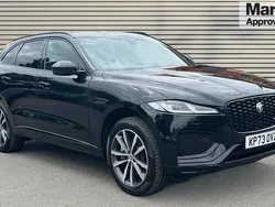 Santorini black metallic Used 2023 Jaguar F-Pace R-Dynamic SUV | £40,360 (A bit pricey)