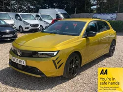 Yellow/black Used 2023 Vauxhall Astra Design Edition Hatchback | £9,990