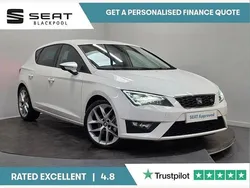 White Used 2016 Seat Leon FR Hatchback | £11,495 (Expensive)