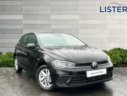 Deep black pearl effect Used 2022 VW Polo Life Hatchback | £17,290 (Fair price)