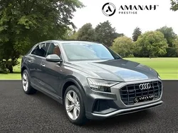 Grey Used 2019 Audi Q8 S-Line SUV | £36,490 (Fair price)