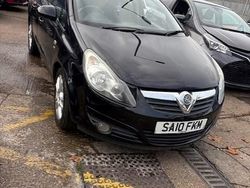Black Used 2010 Vauxhall Corsa Hatchback | £2,150 (Super price)