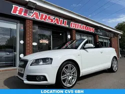 White Used 2010 Audi A3 Cabriolet S-Line Cabriolet | £4,250 (Fair price)