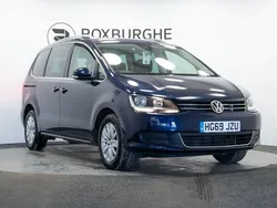 Blue Used 2020 VW Sharan SE MPV | £9,750 (Fair price)