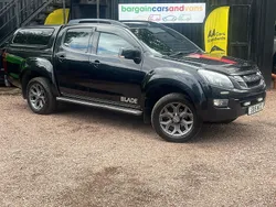 Black Used 2016 Isuzu D-Max Pickup | £8,250 (A bit pricey)