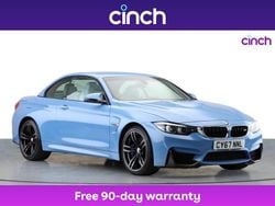 Blue Used 2017 BMW M4 Cabriolet Cabriolet | £27,849 (Good price)