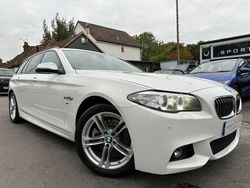 White Used 2016 BMW 520 M Sport Estate | £7,450 (Good price)