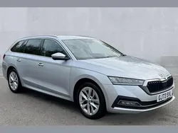 Brilliant silver metallic Used 2023 Skoda Octavia SE L Estate | £19,490 (Fair price)