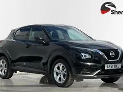 Black Used 2021 Nissan Juke N-Connecta SUV | £11,990 (Good price)