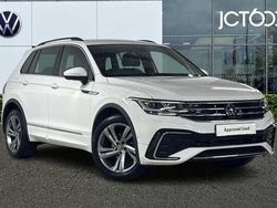 White Used 2024 VW Tiguan R-line Edition SUV | £28,971 (Fair price)