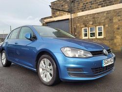 Blue Used 2014 VW Golf VII SE Hatchback | £4,495 (Good price)