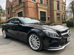 Black Used 2016 Mercedes CLS220 AMG line Coupe | £10,981 (Fair price)