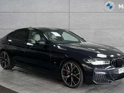 Black Used 2022 BMW 520 M Sport Sedan | £27,491 (Fair price)