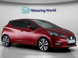 Red Used 2022 Nissan Micra Tekna Hatchback | £14,900 (Fair price)