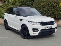 White Used 2013 Land Rover Range Rover Sport HSE Dynamic SUV | £13,745 (Fair price)