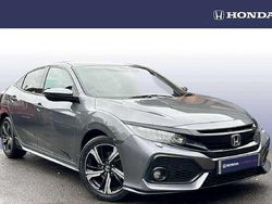 Polished metal Used 2019 Honda Civic Sport Hatchback | £12,750 (Fair price)