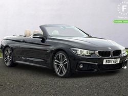 Black Used 2017 BMW 420 M Sport Cabriolet | £15,599 (Fair price)