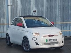 White Used 2022 Fiat 500C Red Cabriolet | £16,298