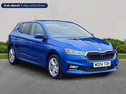 Blue New 2024 Skoda Fabia SE L Hatchback | £18,780 (Fair price)