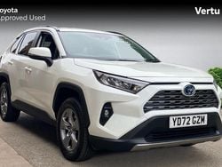 White Used 2022 Toyota RAV4 Hybrid SUV | £26,804 (Super price)