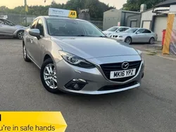 Silver Used 2016 Mazda 3 Sedan | £4,990 (Good price)