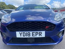 Blue Used 2018 Ford Fiesta ST-Line Hatchback | £8,499 (A bit pricey)