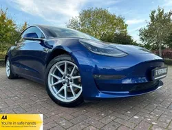 Blue Used 2019 Tesla Model 3 Long Range Sedan | £19,000 (Fair price)