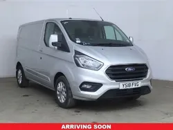 Silver Used 2018 Ford Transit Custom Limited Van | £16,800 (A bit pricey)