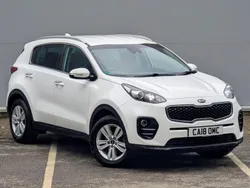 White Used 2018 Kia Sportage 2 SUV | £8,495 (Good price)