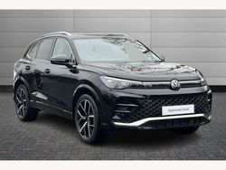 Black Used 2024 VW Tiguan R-line SUV | £35,250 (Expensive)