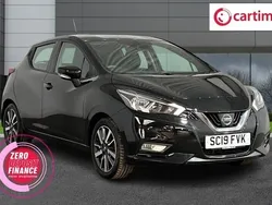 Black Used 2019 Nissan Micra Acenta Limited Edition Hatchback | £8,444 (Fair price)