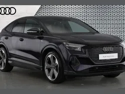 Other Used 2024 Audi Q4 Sportback e-tron Black Edition SUV | £32,091