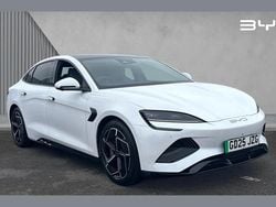 Metallic polar white Used 2025 BYD Seal Sedan | £34,990 (Good price)