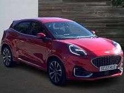 Red Used 2022 Ford Puma ST-Line SUV | £18,596 (Fair price)