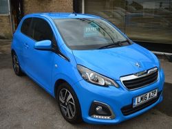 Blue Used 2016 Peugeot 108 Allure Hatchback | £5,295 (Fair price)