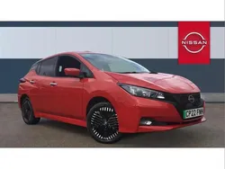 Red Used 2022 Nissan Leaf N-Connecta Hatchback | £13,671 (Fair price)