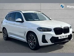 White Used 2024 BMW X3 M Sport SUV | £45,161 (Expensive)