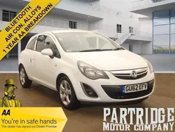 White Used 2012 Vauxhall Corsa Active Hatchback | £3,650 (Fair price)