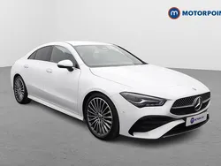 White Used 2023 Mercedes CLA180 AMG Line Premium Sedan | £26,049 (Fair price)