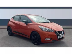 Orange Used 2018 Nissan Micra Acenta+ Hatchback | £8,743 (Fair price)